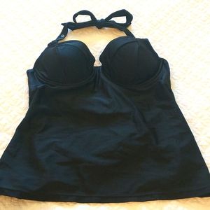 Converse halter style swim top